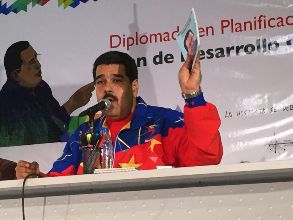 Cierre del Diplomado en Planificación Comunal con la participación del presidente Maduro